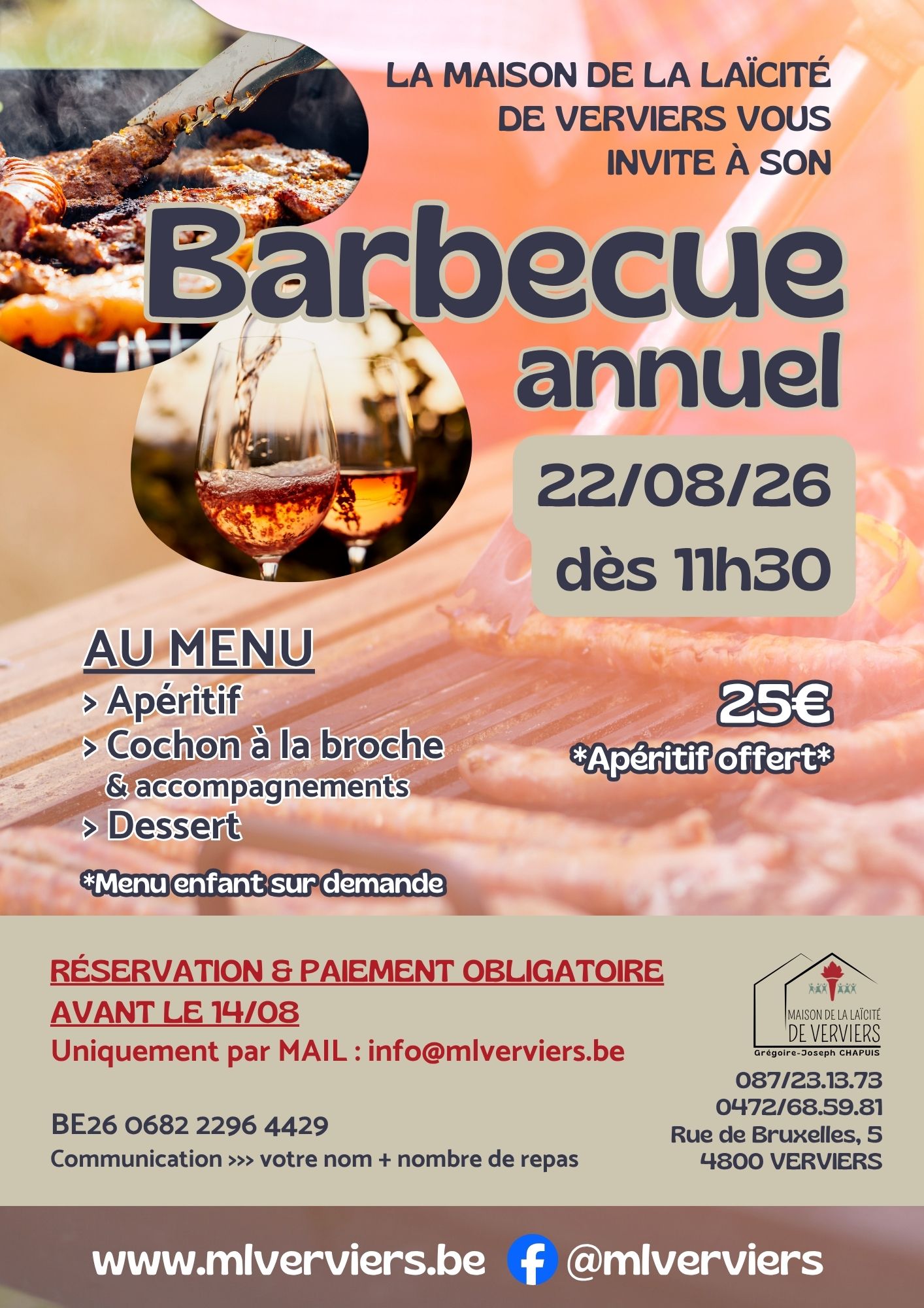 22/08 | BARBECUE annuel